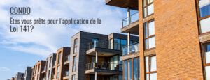 Évaluation condo loi 141